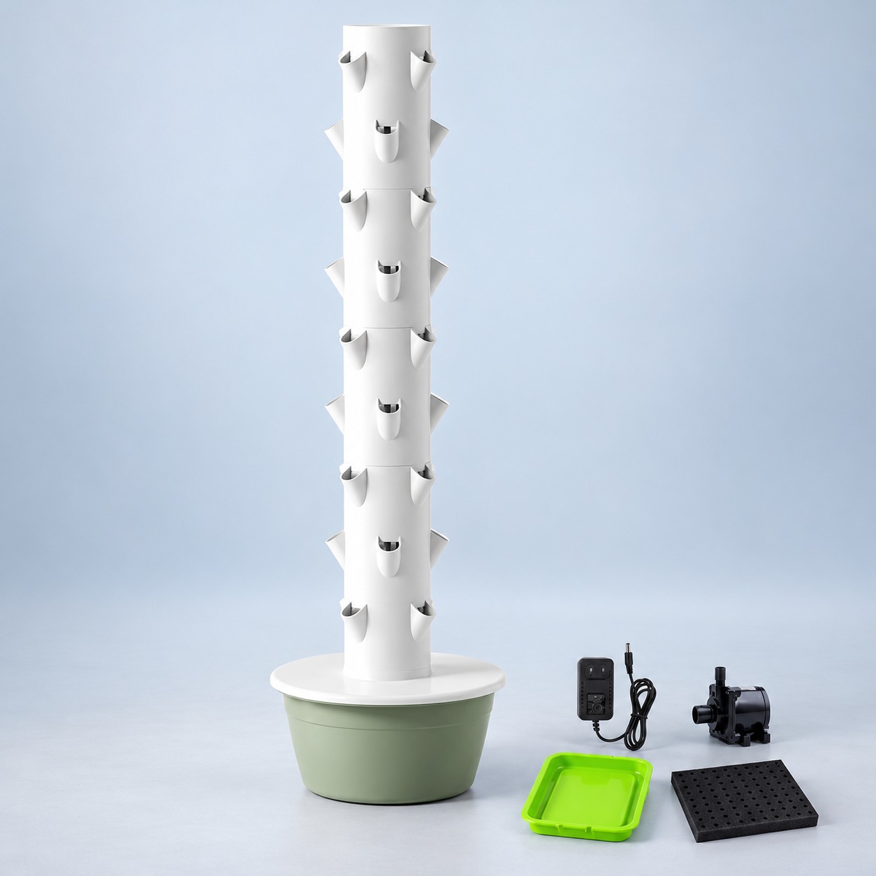 Hydroponic Tower - Tour hydroponique à 9 niveaux et
