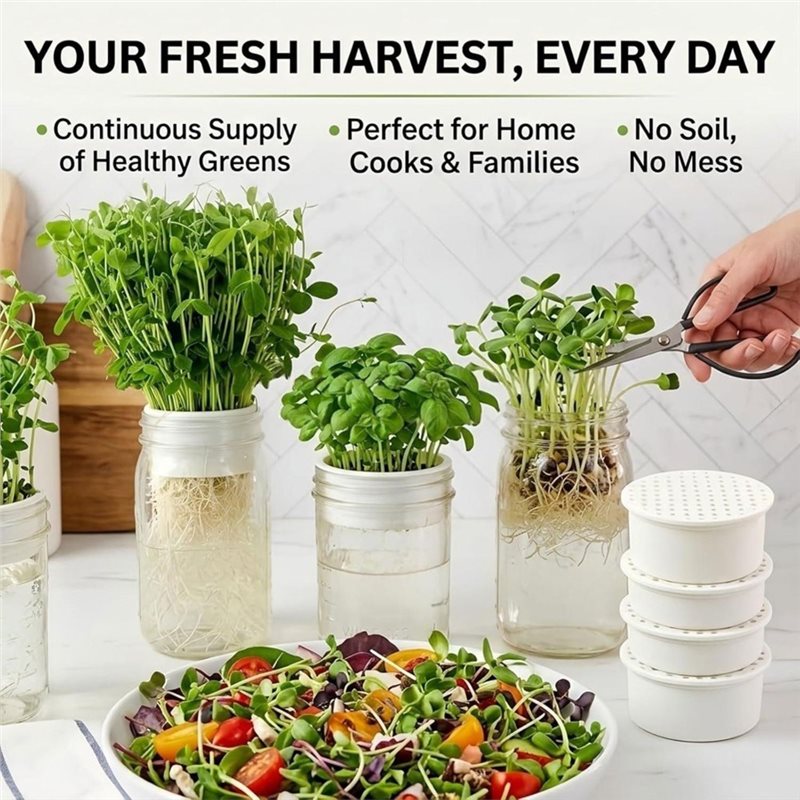 AB34 – Mini-pots pour légumes, - Indoor Garden Kit avis et prix